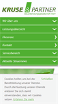 Mobile Screenshot of kruse-partner.de